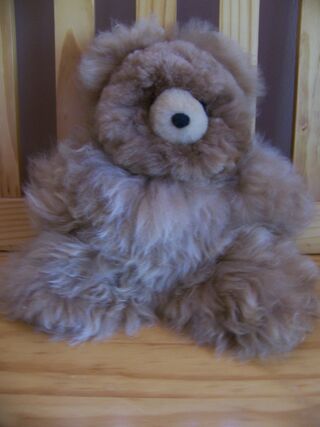 14" stuffed teddy bear