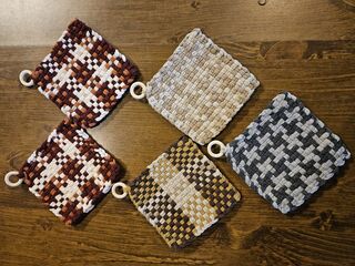 Woven Potholders Traditional Size