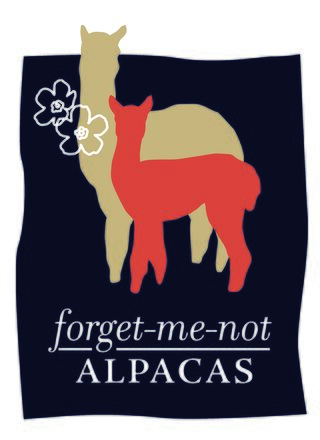 Forget-Me-Not Alpacas - Logo