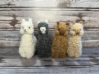 100% Baby Alpaca 3 inch Ornament