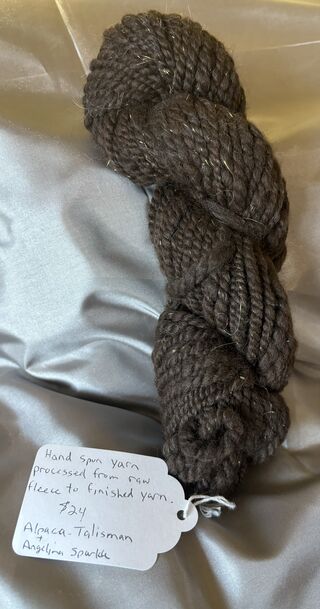 Hand Spun Yarn- Talisman