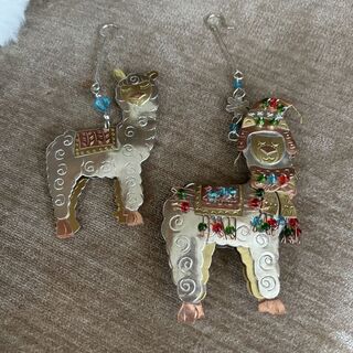 Alpaca Christmas Ornaments