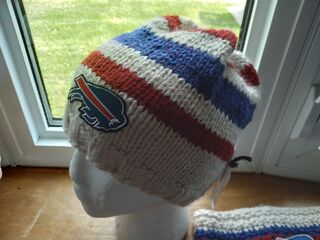 Buffalo bills alpaca hat