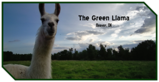 The Green Llama - Logo
