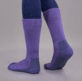 Photo of Alpaca outdoor hiker socks lavender blue