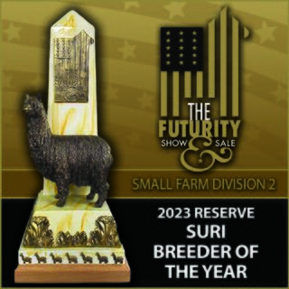 2023 Reserve Suri Breeder of the Year