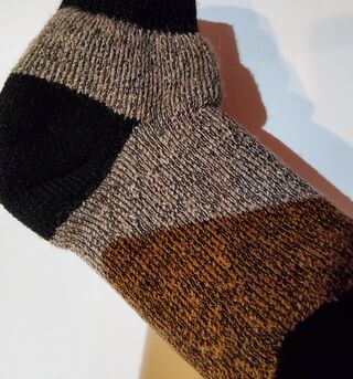 Photo of Slipper bootie alpaca socks