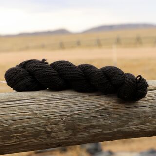 100% Alpaca Black Grade 0 150yds