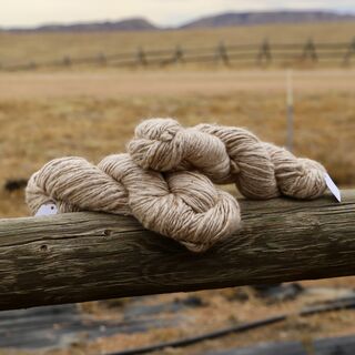 50% Cria 50% Silk Fawn Crumbles 150yds