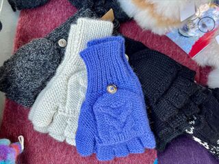 Alpaca Glittens- Mitten Glove Combo