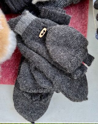 Alpaca Glittens - Mitten Glove Combo