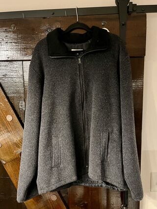 Alpaca & Wool Winter Coat- XL