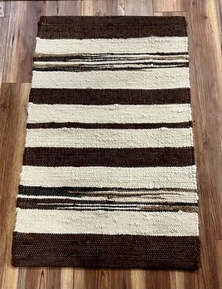 Alpaca & Llama Fiber Rug- 2’ x 3’ - C