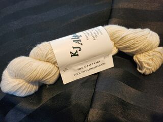 100% Alpaca Yarn - White