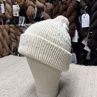 Alpaca Hat - White