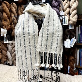 Fringed Woven Scarf