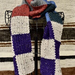 Pin Loom Scarf