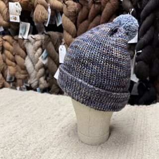 Alpaca Hat - Blues and Browns