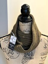 Photo of Olive Green Infinity Scarf