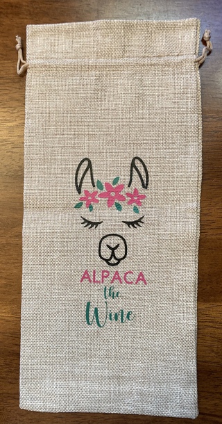 Alpaca the Wine - gift bag