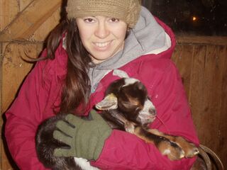 Baby goats are adorable!