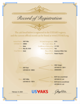 USYAKS Registration