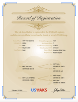 AWY Valor USYAKS Registration