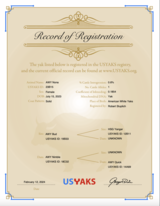 USYAKS Registration