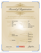 USYAKS Registration