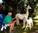 Jillian with cria Dillon.