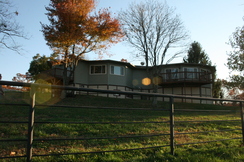 Our Home Overlooking Our Alpacas