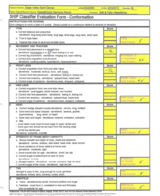 SHIP report Conformation